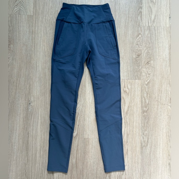 Avalanche Pants Navy Blue Leggings XS - Picture 4 of 12